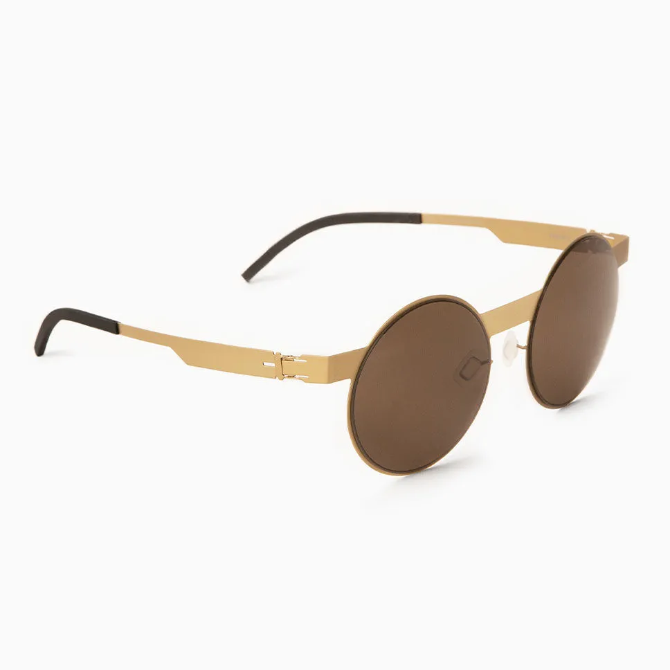 Sunglasses #2.1, Round, gold