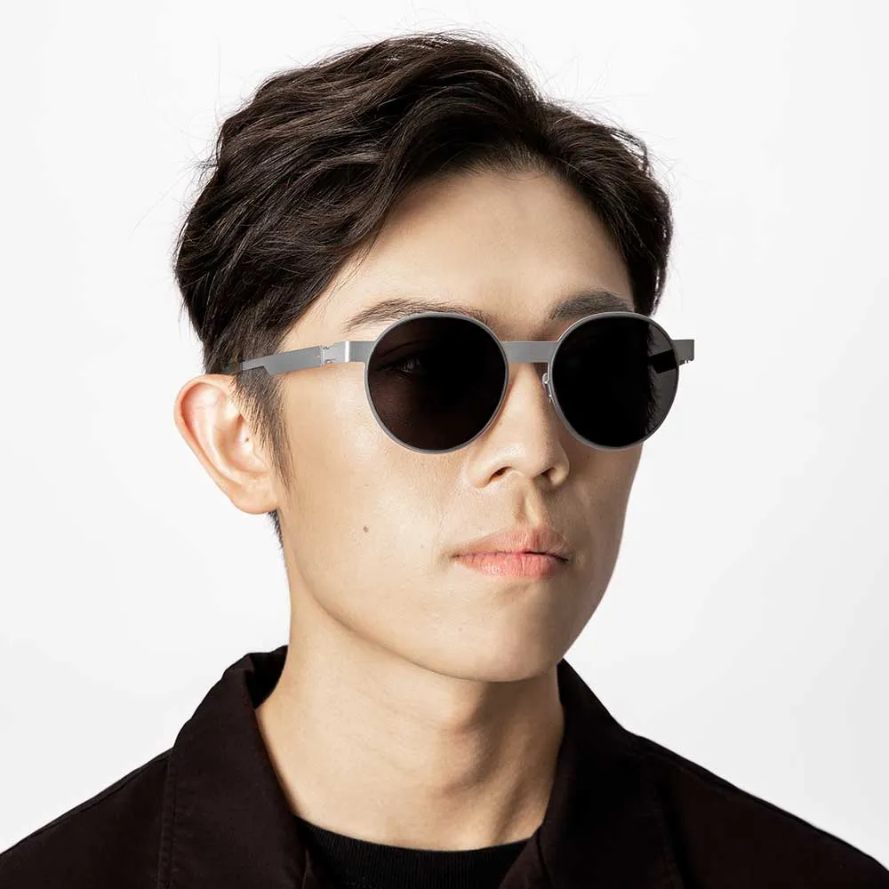Sunglasses #2.3, Oval, silver
