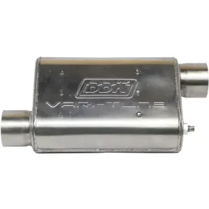 Varitune Adjustable Muffler Double Offset 3.0 Inch Stainless - Reconditioned