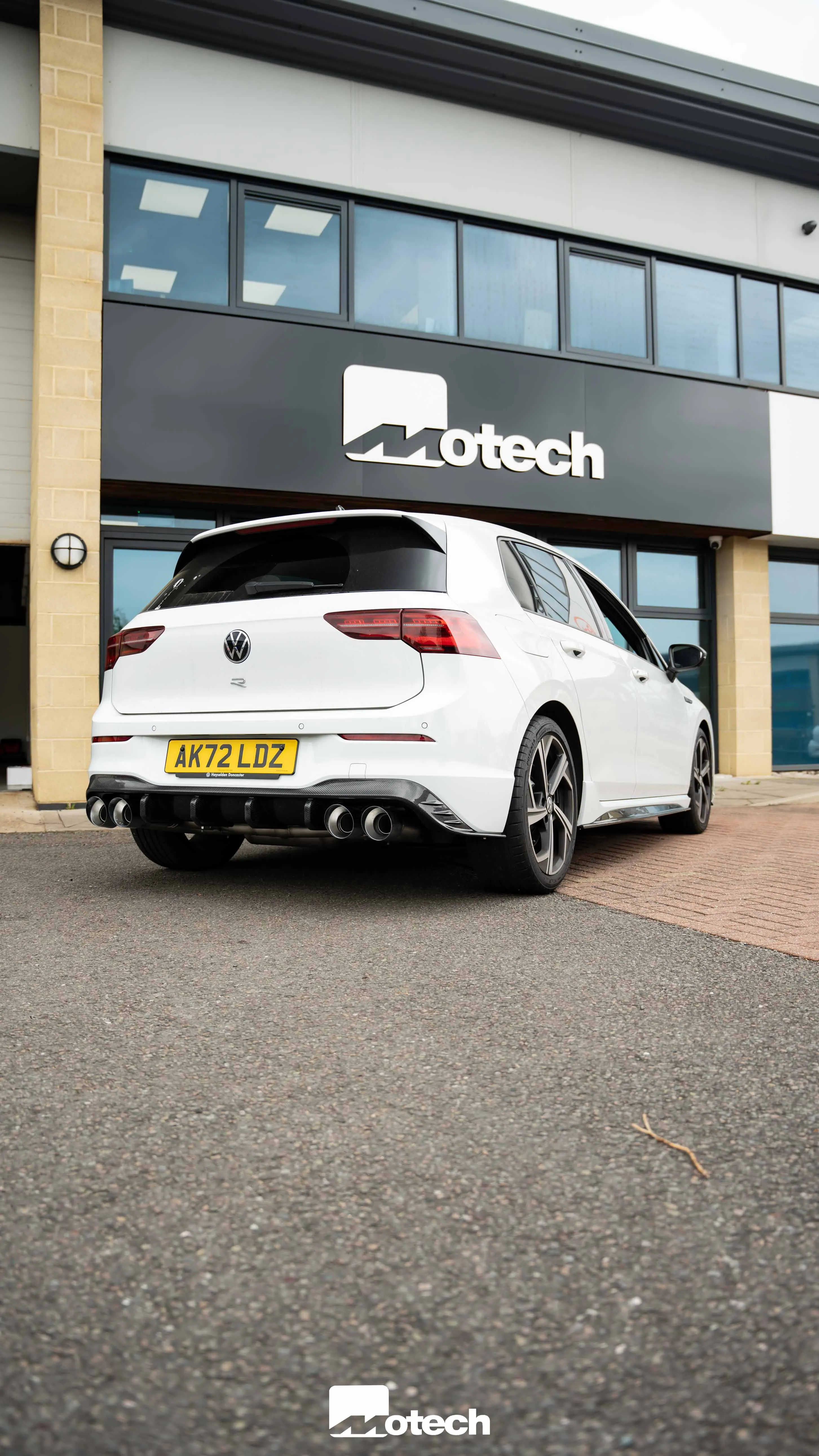VW Golf R MK8  Remus OPF Back System