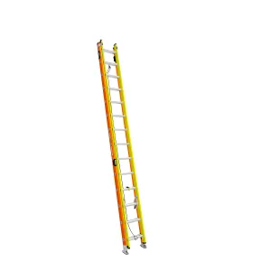 Werner 28ft Type IA Fiberglass Glidesafe™ Tri-Rung Extension T6228-2GS