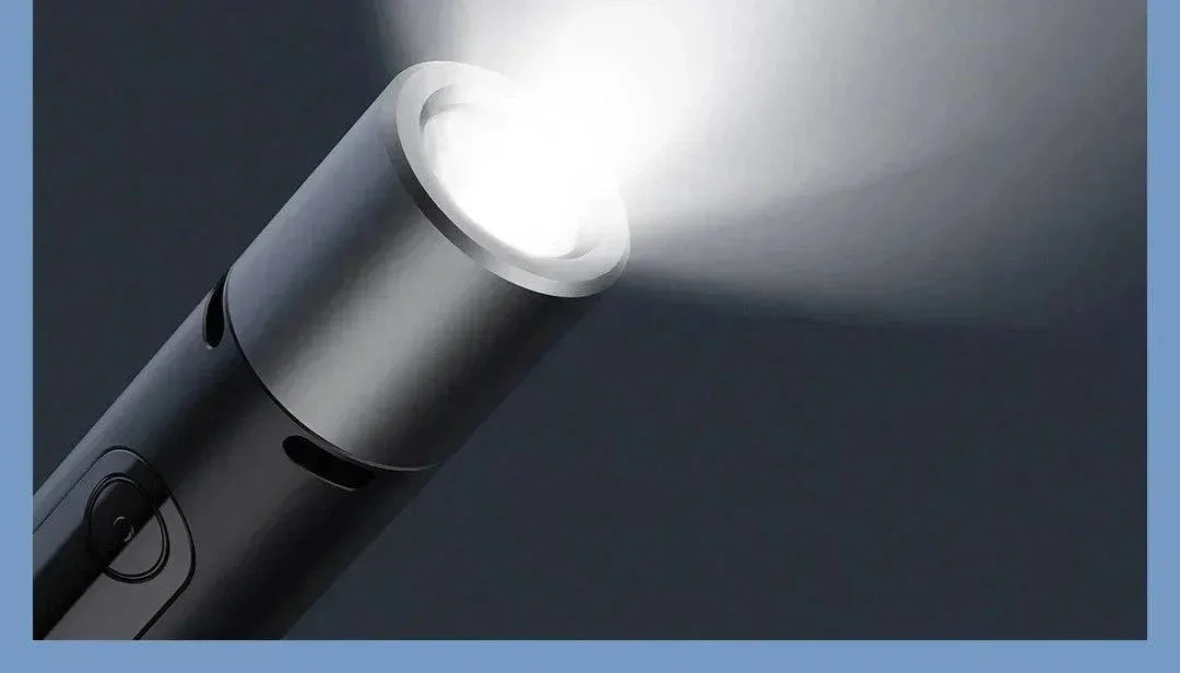 Xiaomi NexTool Strong Light Flashlight Multifunctional Torch Light with Warning Alarm Camera Detector Portable Safety Flashlight