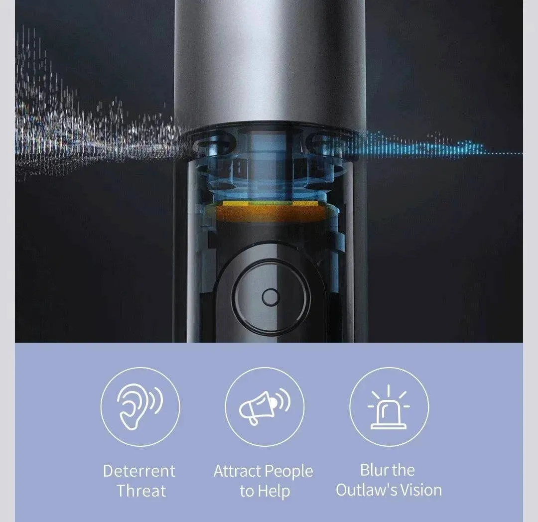 Xiaomi NexTool Strong Light Flashlight Multifunctional Torch Light with Warning Alarm Camera Detector Portable Safety Flashlight